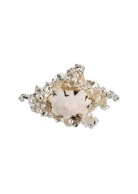 Paolo Shell Silver Ring I