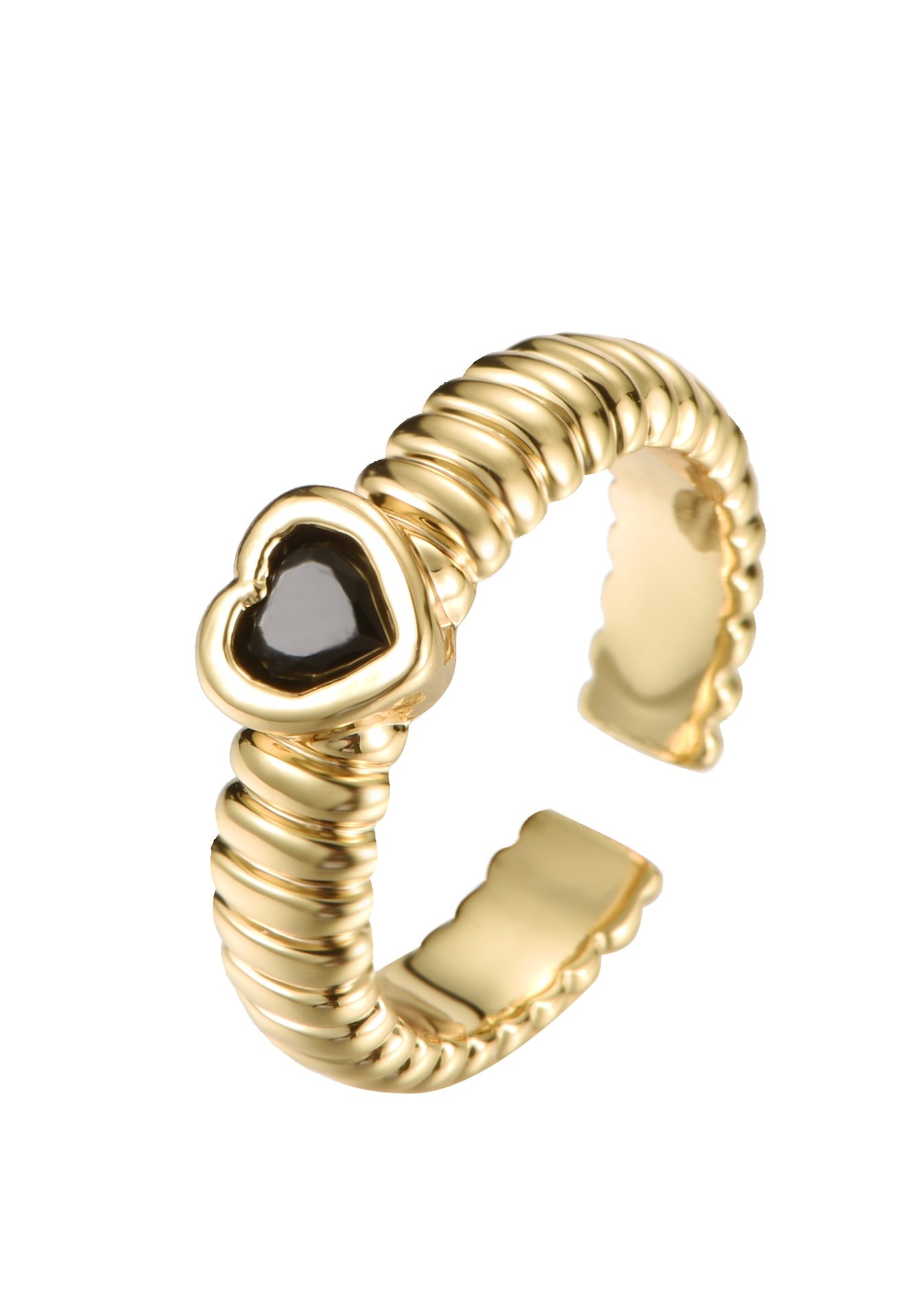 Anello Dan Black Heart 2
