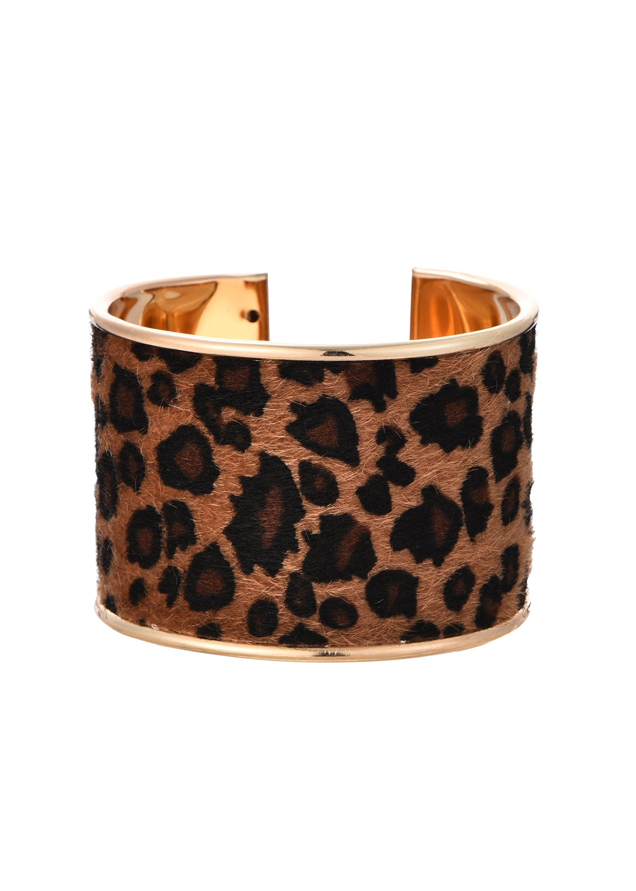 Leoparden-Armband in Gold
