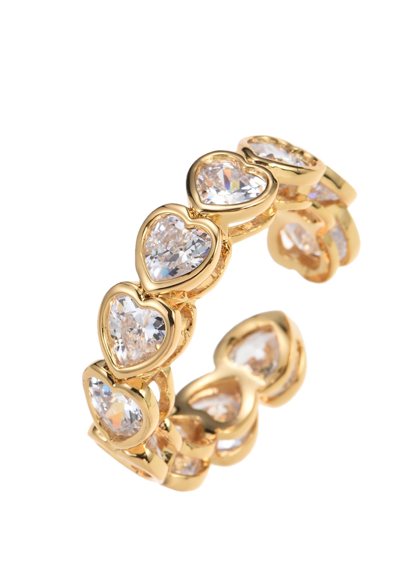 Anello Rex Diamond Hearts