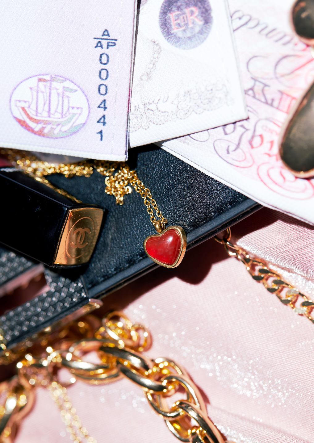 Emily Carnelian Heart Necklace