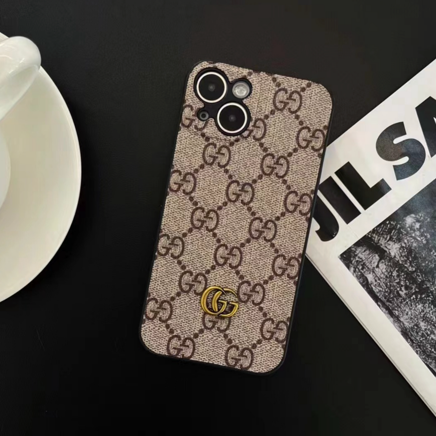 Graue modische Handyhülle für iPhone