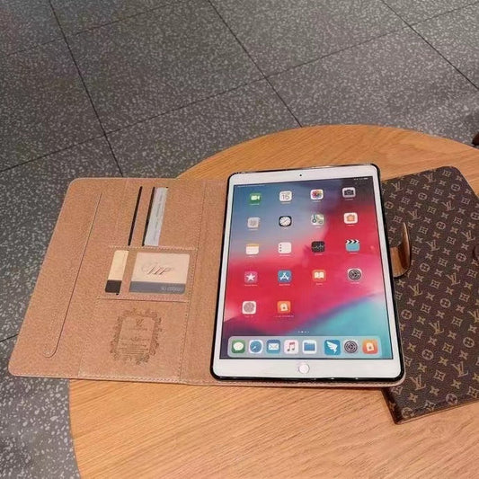 iPad-Hülle im frischen braunen Design
