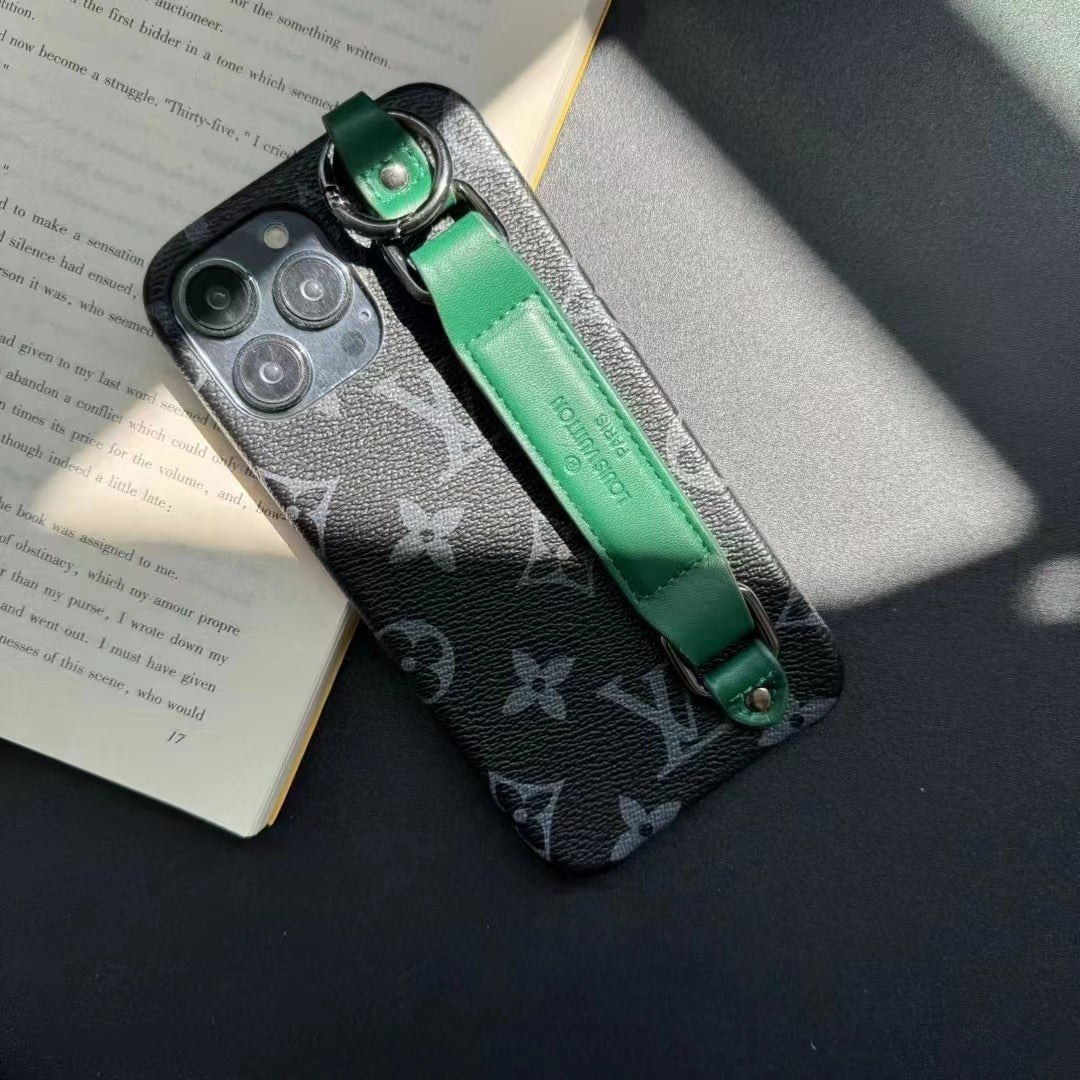 Custodia per telefono marrone alla moda per iPhone