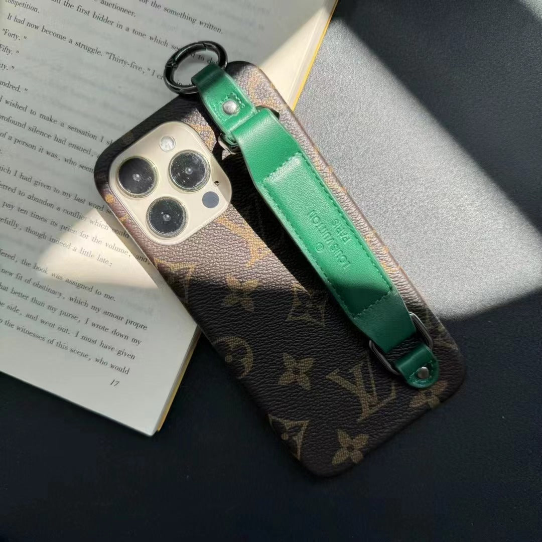 Custodia per telefono marrone alla moda per iPhone