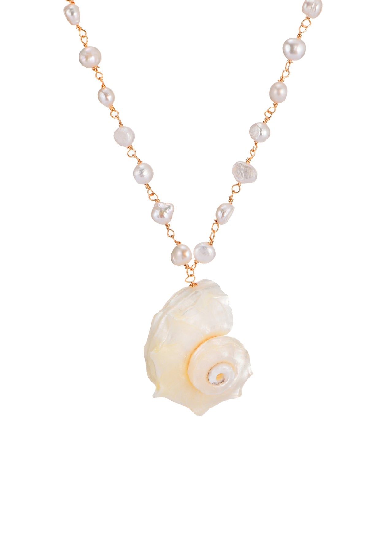 Miranda Shell Summer Seaside Necklace