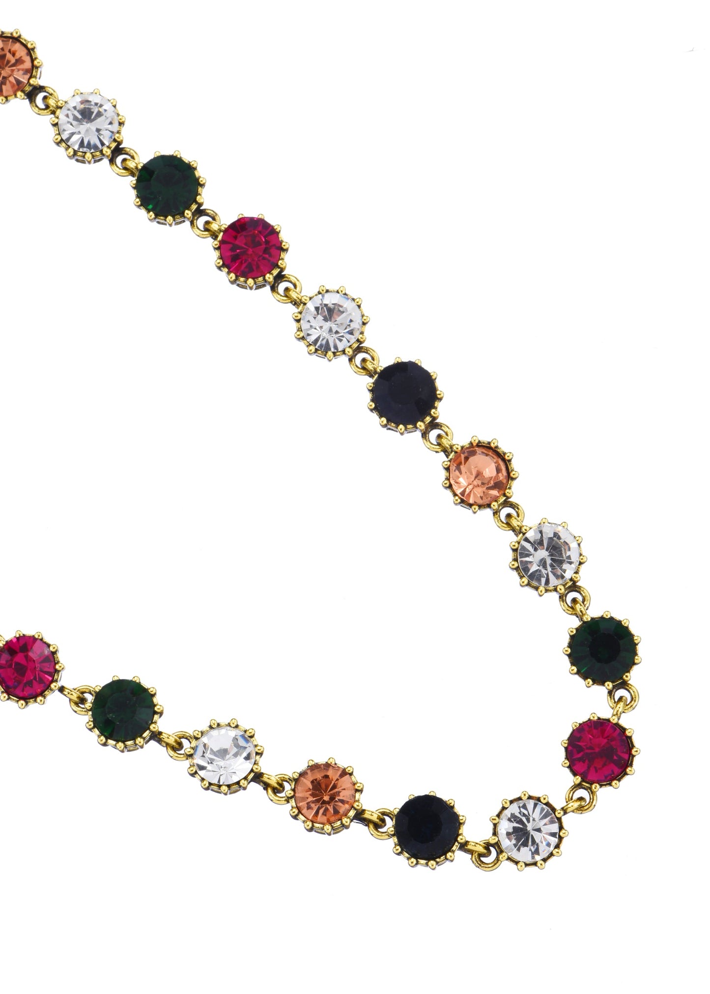 Collana colorata e scintillante Ryan