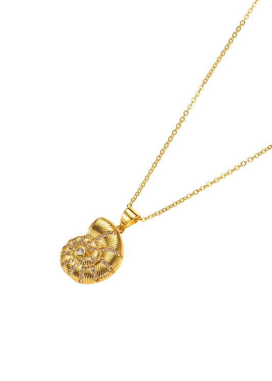 Sid Shell Siesta Golden Necklace