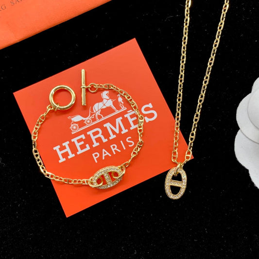 Classic farandole Gold Jewelry Set