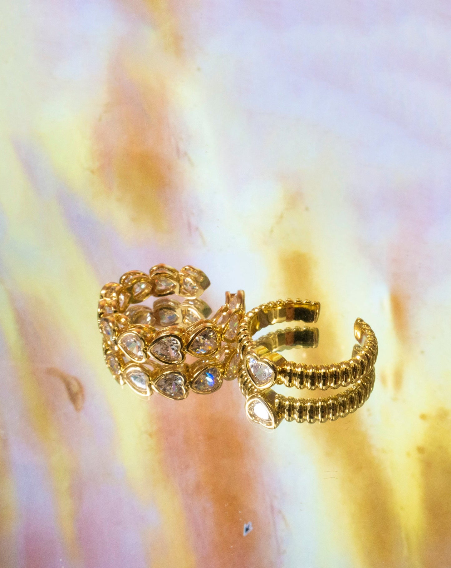 Anello Rex Diamond Hearts