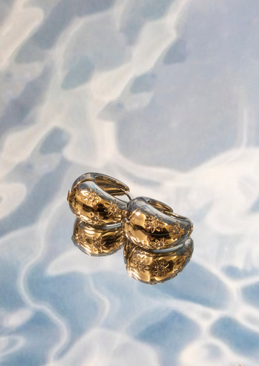 Laury Goldene Ohrringe