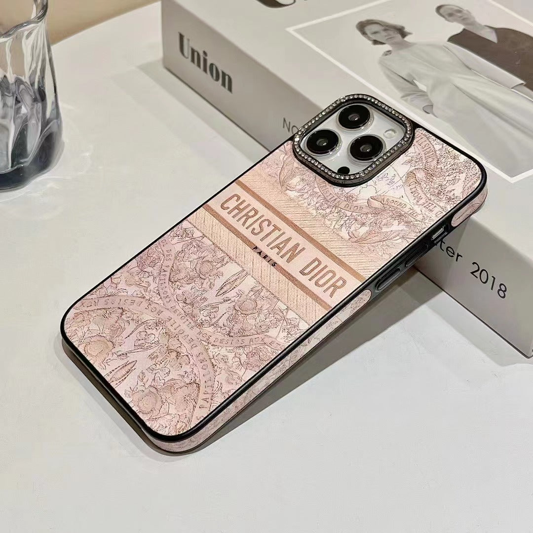 Rosa bedruckte Handyhülle für iPhone
