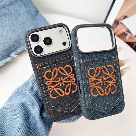 Denim design Phone Case For iPhone