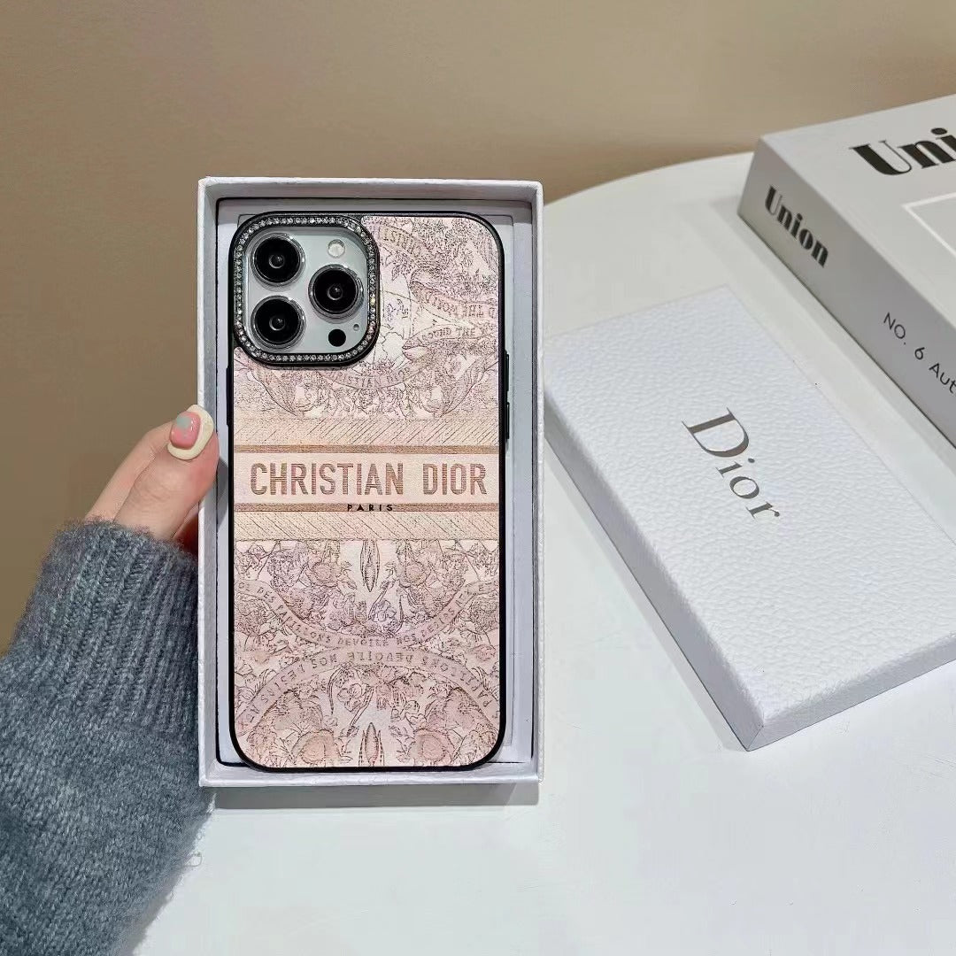 Rosa bedruckte Handyhülle für iPhone