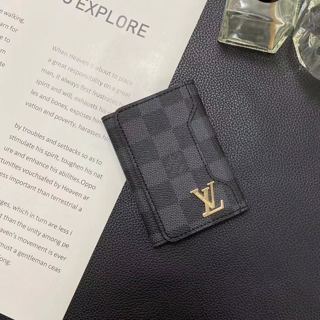 Portafoglio classico pieghevole alla moda