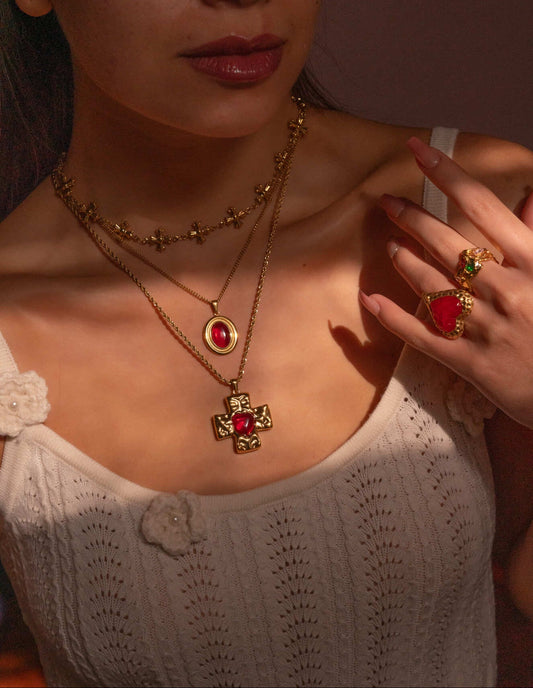 Bryce Rote Halskette