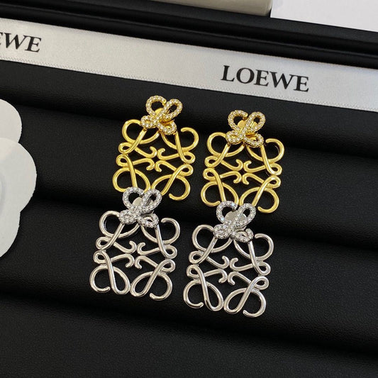 Vintage Diamond Earrings