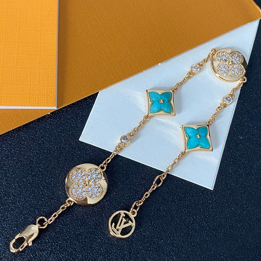 Luxurious Rhinestone Gem Bracelet