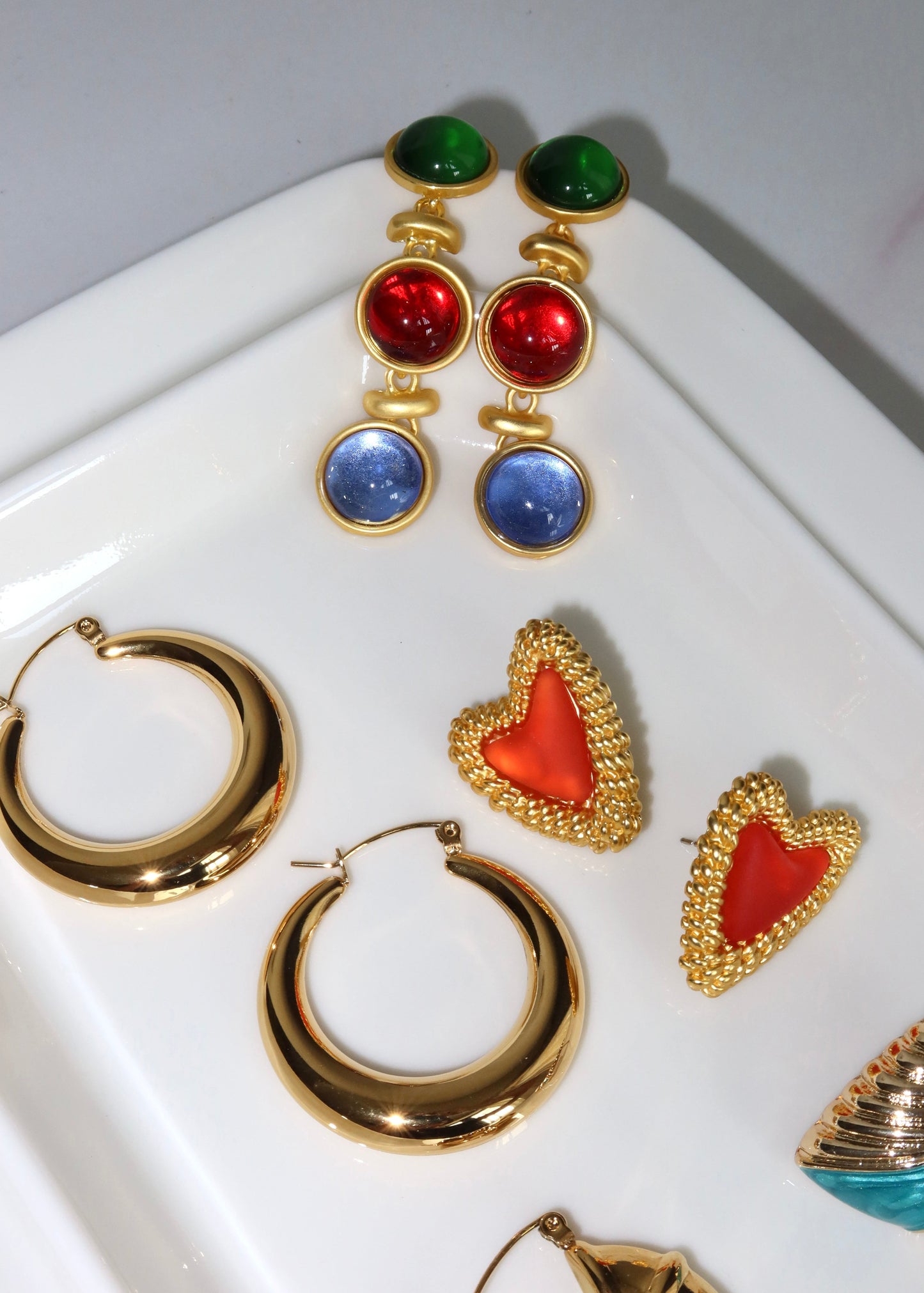 Sarah Herz Vintage Ohrringe