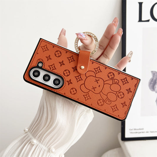 Galaxy-Hülle mit Bärenring-Design für Samsung