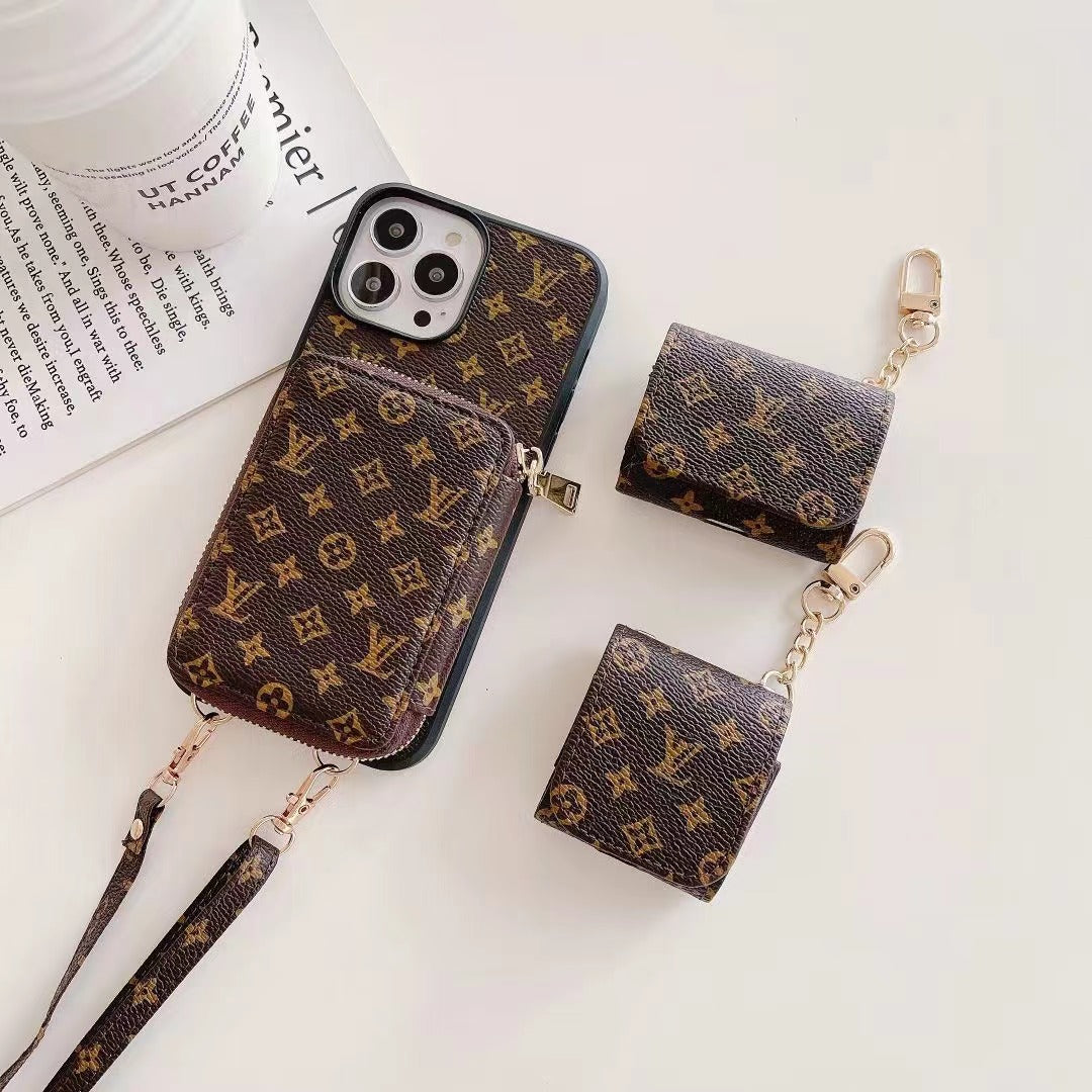 Wallet Straps Galaxy Case For Samsung