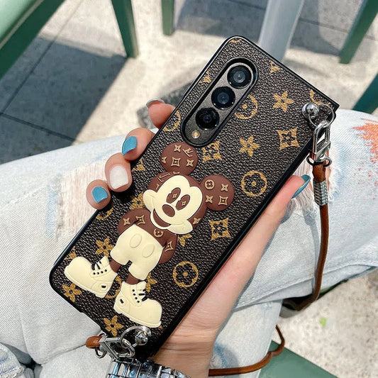 Braune Mi Galaxy Hülle für Samsung