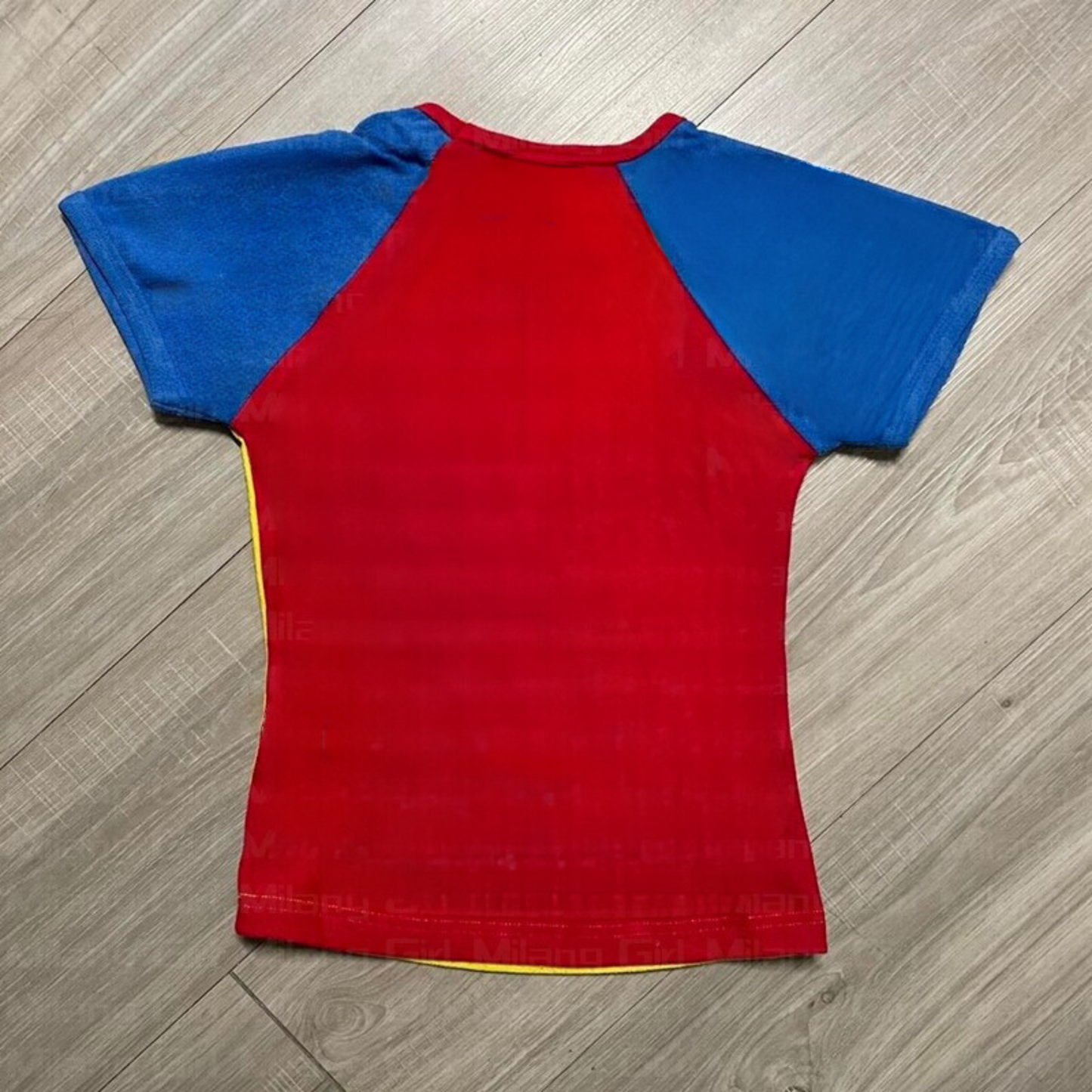 Colombia Y2K Embroidered Sportswear T-Shirt