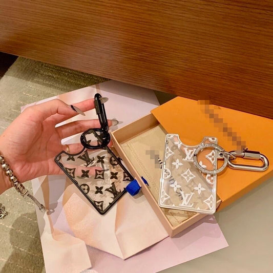 Ciondolo in acrilico trasparente