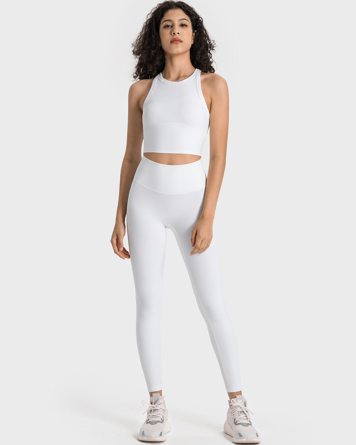 Allison Nahtlose Leggings - Weiß