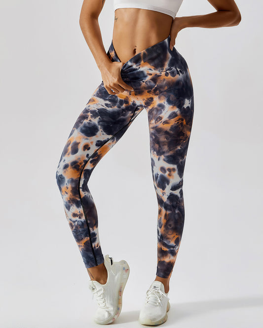 Eliana Seamless Leggings - Orange