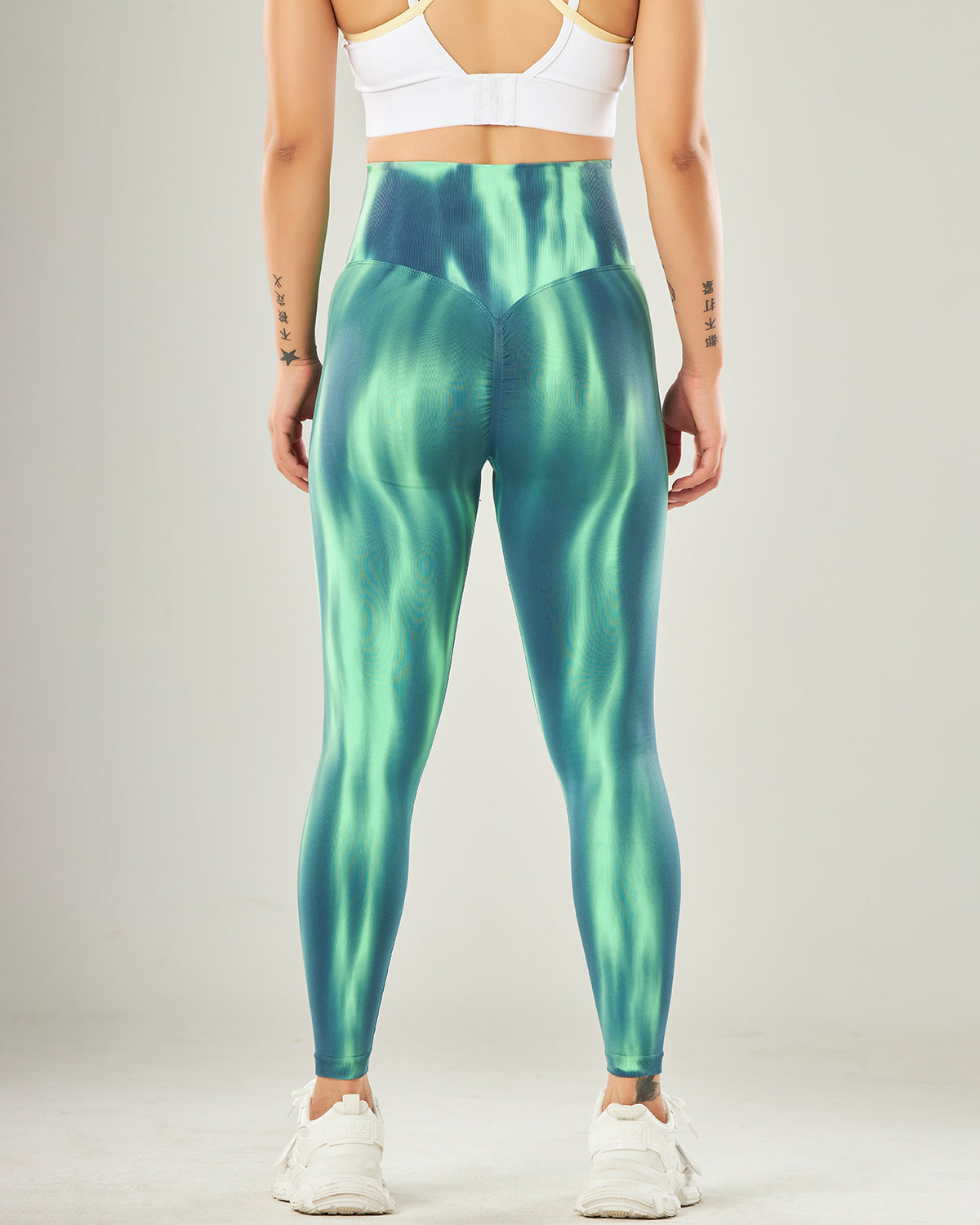 Hannah Seamless Leggings - Green