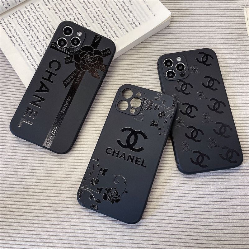 Schwarze Flecken-Telefonhülle für iPhone