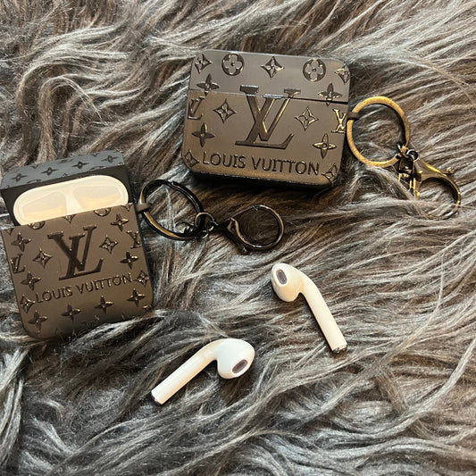 Love Black AirPods-Hülle