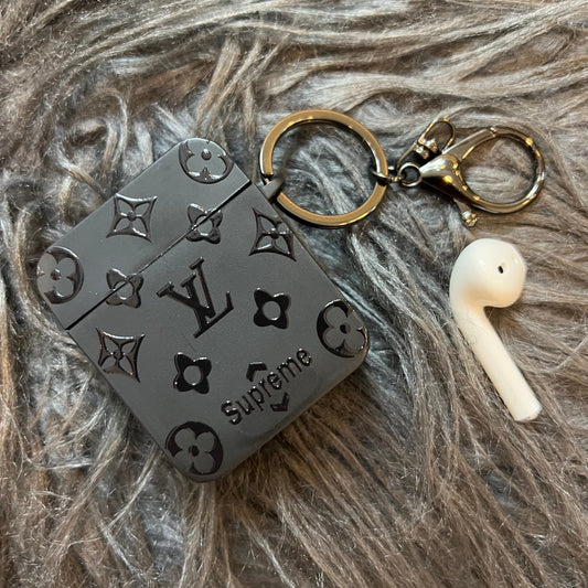 Love Black Trendy AirPods Hülle