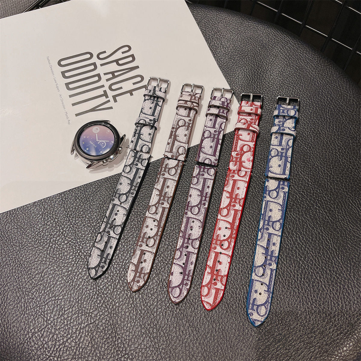 Bunte, trendige Galaxy-Uhrenarmbänder