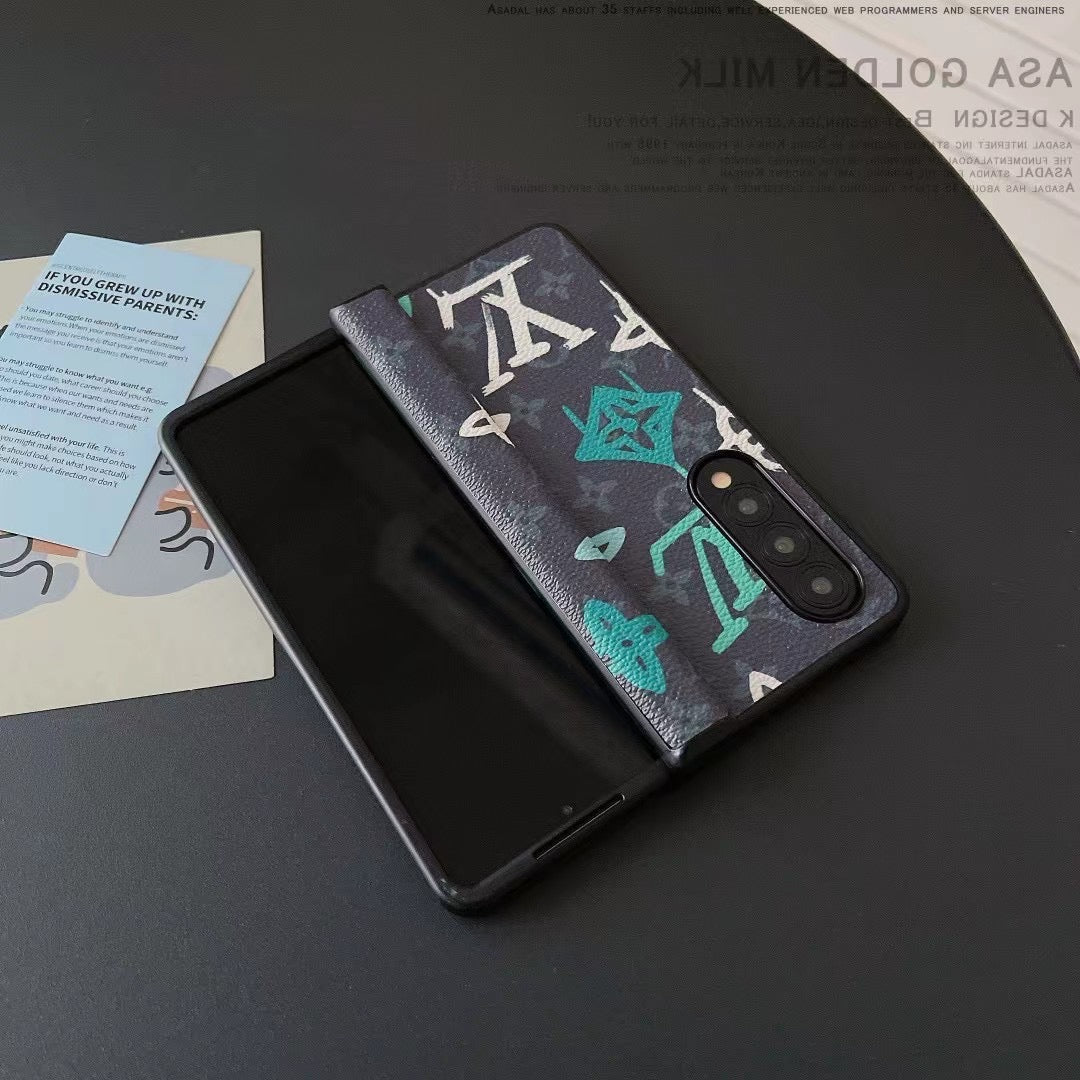 Blaue Fashion Galaxy Hülle für Samsung