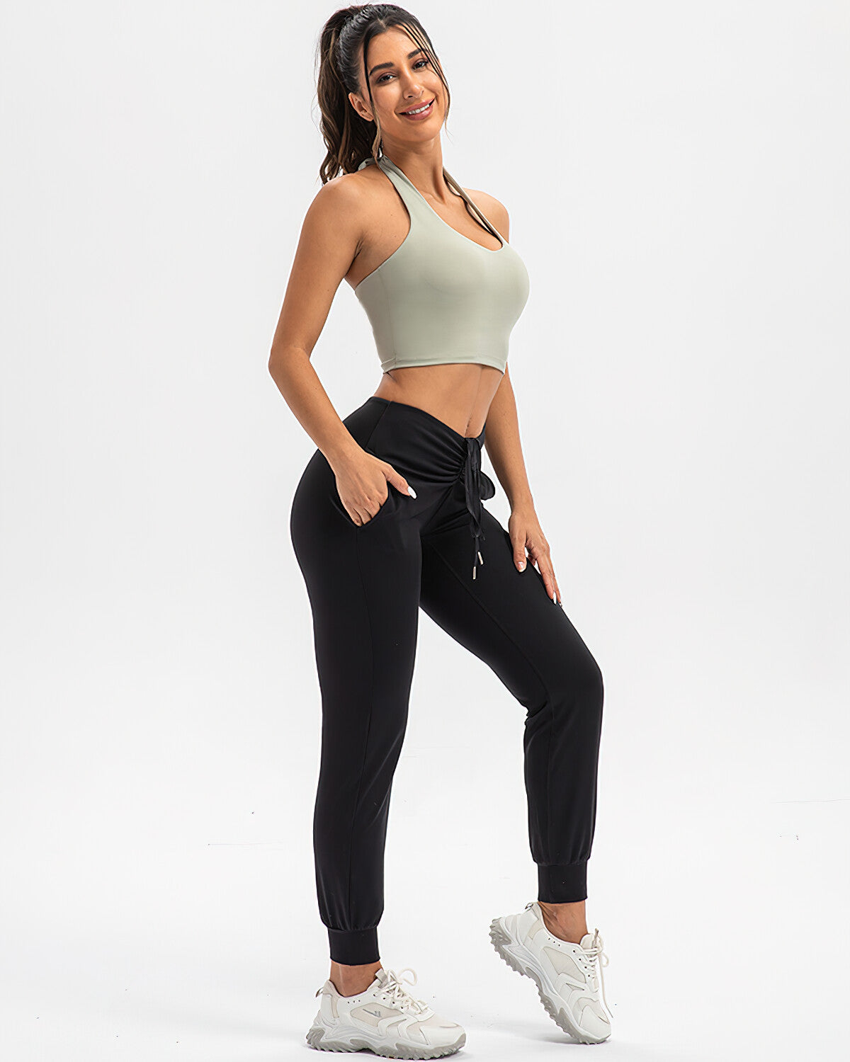 Leilani Jogger Pants - Black