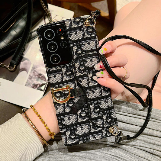 Custodia a tracolla in rilievo per Galaxy per Samsung