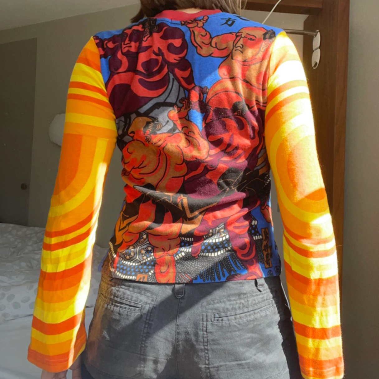 Phoebe Y2K Graphic Top