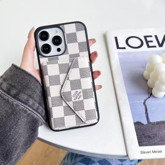 Exclusive Grid Phone Case For iPhone