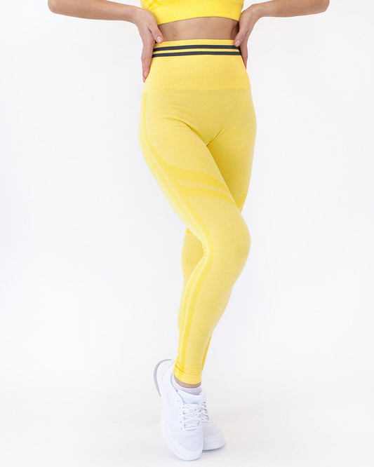 Willo Fox Seamless Leggings - Yellow