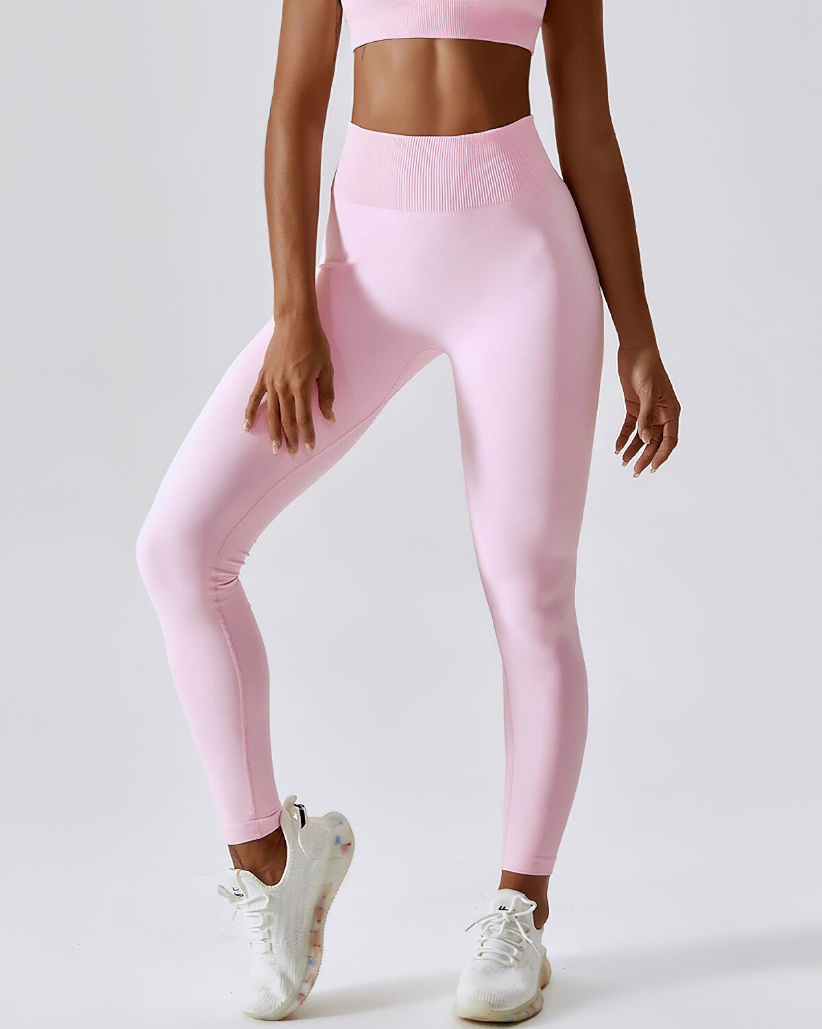 Leggings senza cuciture Zuri - Rosa