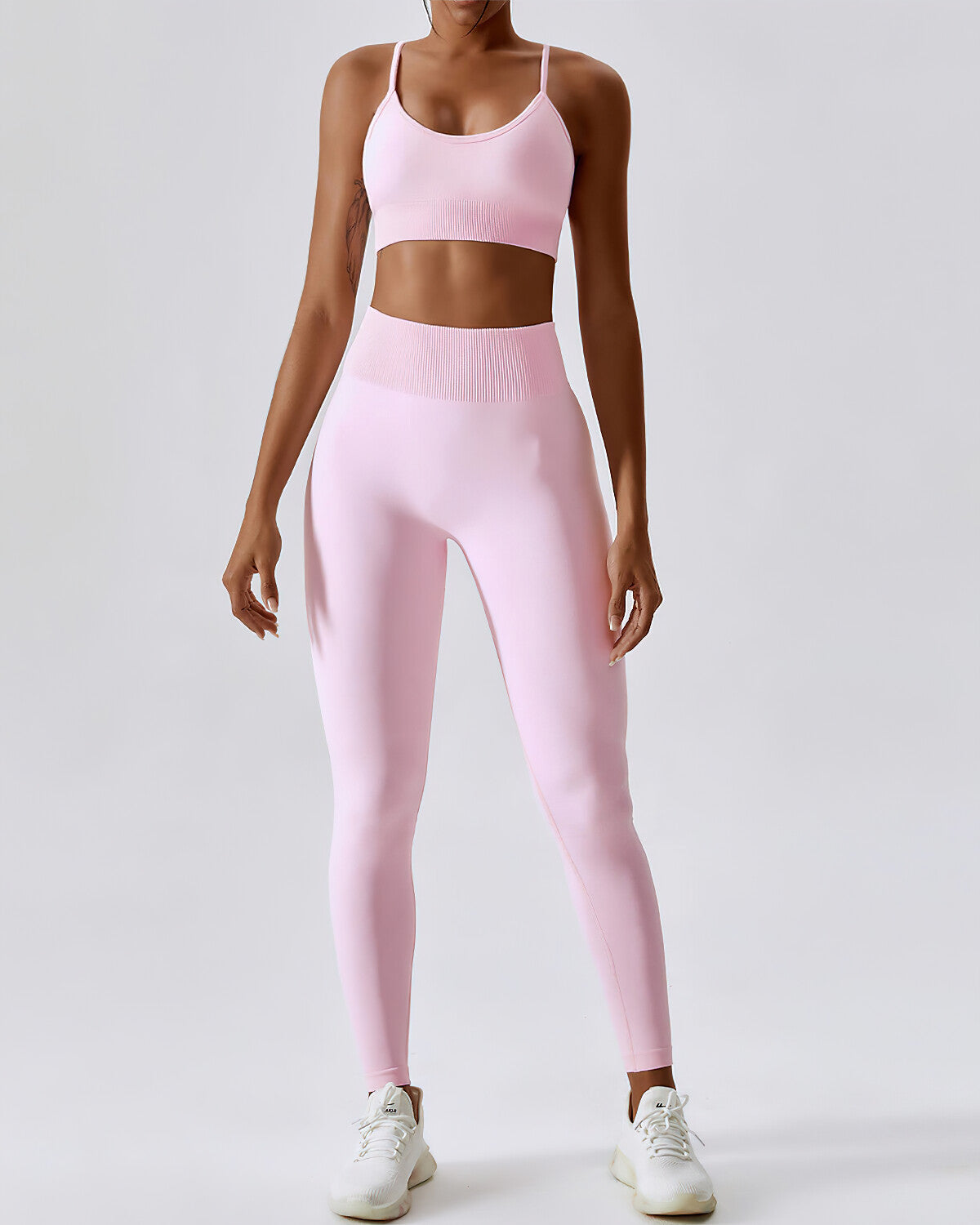 Leggings senza cuciture Zuri - Rosa
