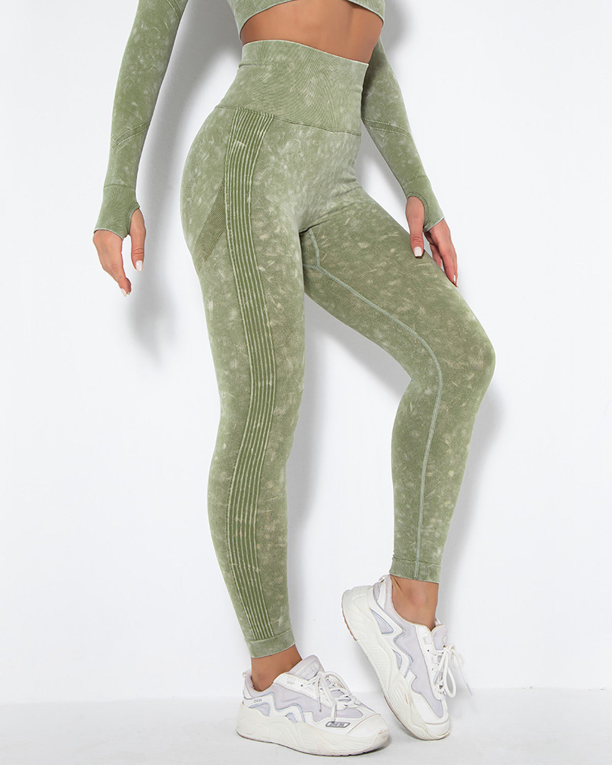 Idalyne Seamless Leggings - Green