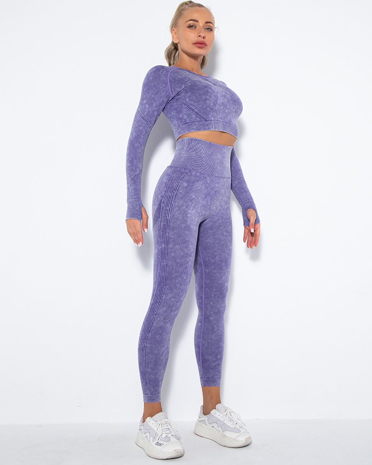 Idalyne Seamless Leggings - Purple