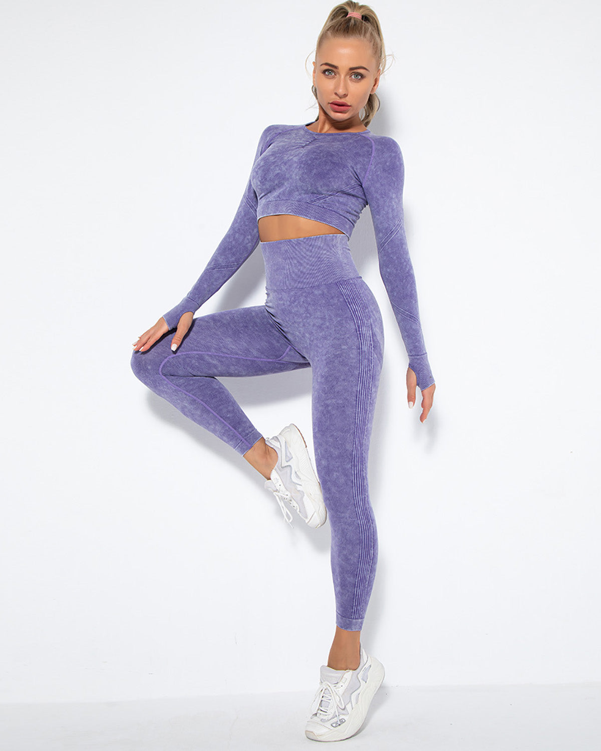 Idalyne Seamless Leggings - Purple