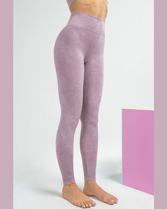 Infinity Seamless Leggings - Light Purple