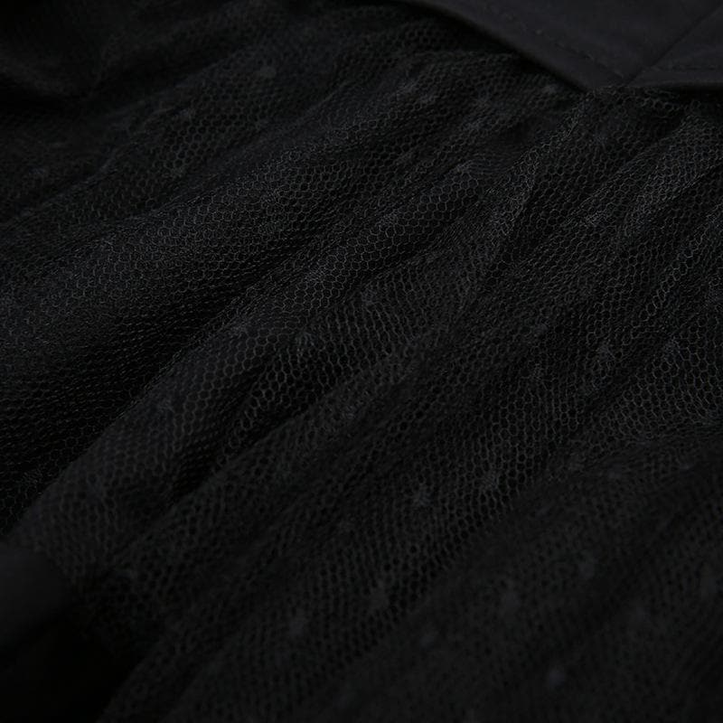 Lace up zip-up patchwork ruched mesh low rise solid mini skirt