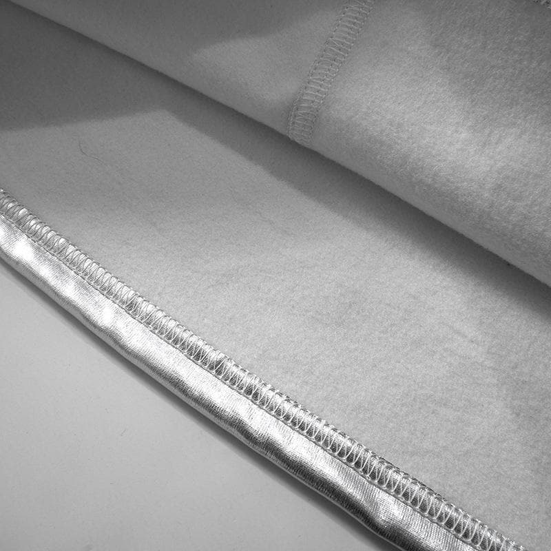 Rückenfreies, ärmelloses Tube-Top mit einfarbigem Stich in Metallic