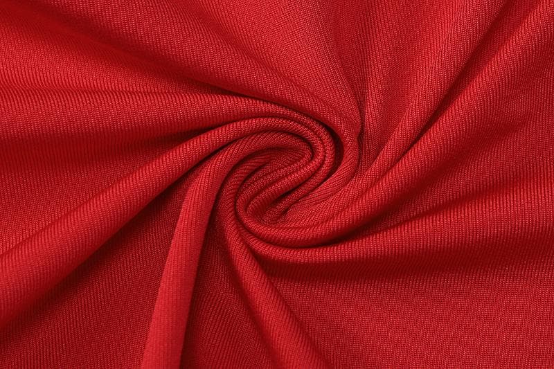 Irregular one shoulder ruffle backless solid midi skirt set